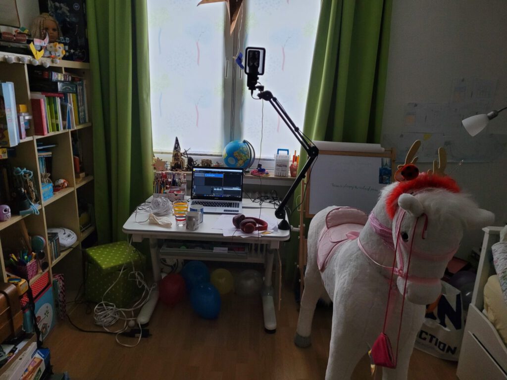 Podcast-Studio Michael Kleu