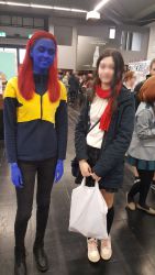 Mystique mit kleiner Schwester ;-) Mystique findet Ihr als workofawitch auf Instagram. https://www.instagram.com/workofawitch/